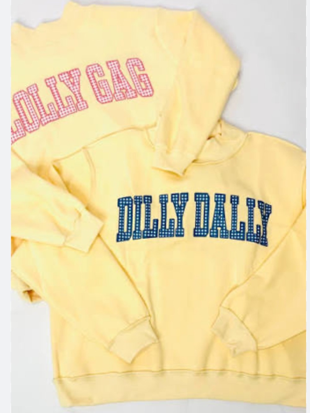 Butter mock neck Sweatshirt dilly dally - Picture 8 of 11